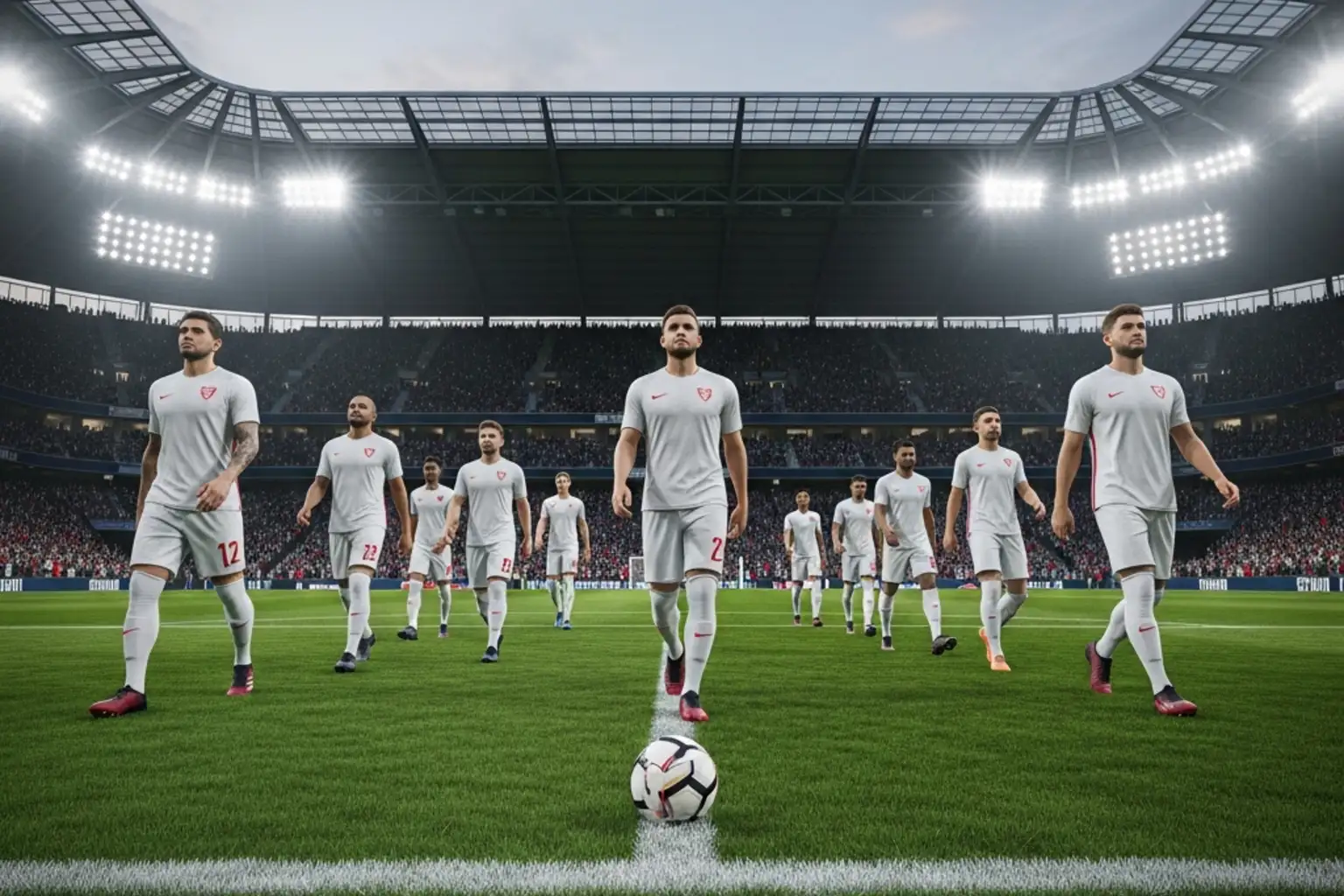 Anglická futbalová reprezentácia Three Lions pred MS 2026